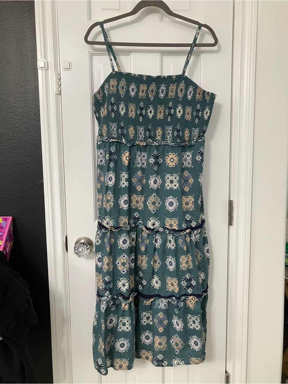 Universal Thread Tiered Maxi Dress, XXL